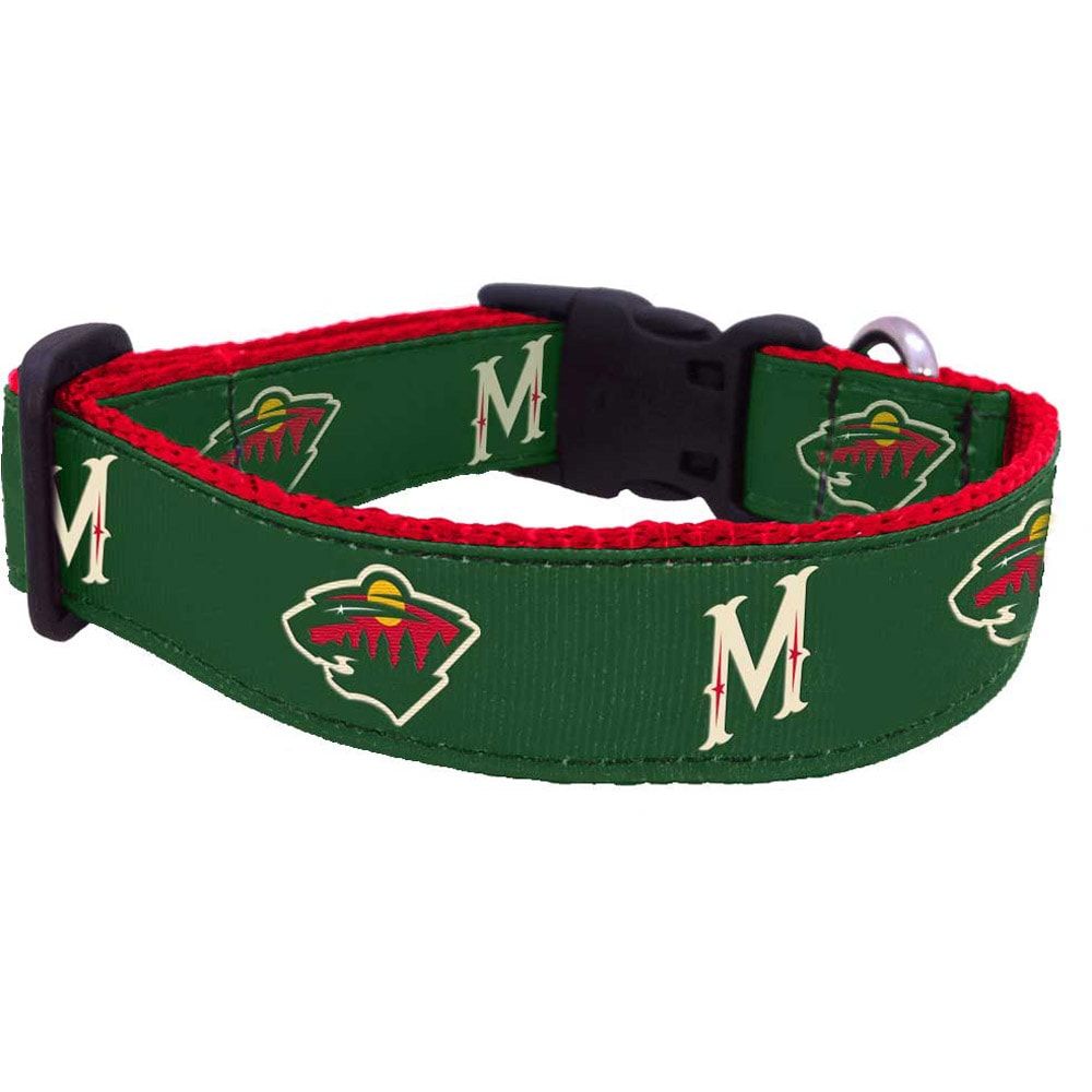 Minnesota Wild Team - Dog Collar