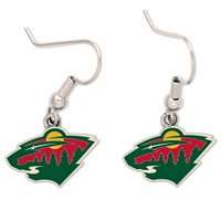 Minnesota Wild WinCraft Primary Dangle Earrings