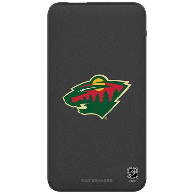 Minnesota Wild mophie Primary Logo 5000 mAh Powerbank - Black