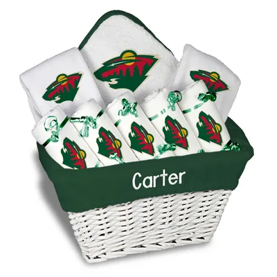 Minnesota Wild Newborn & Infant Personalized Gift Basket