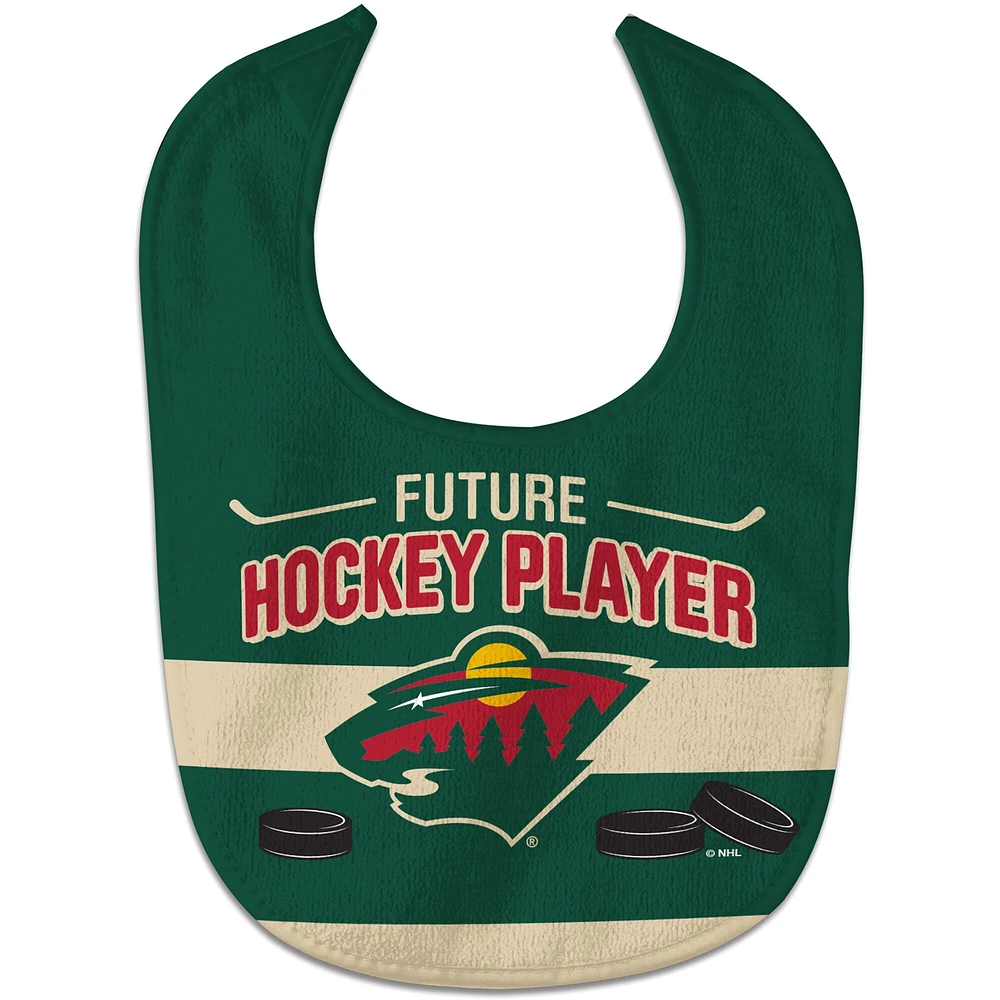 Newborn & Infant WinCraft Minnesota Wild Future Hockey Player All-Pro - Bib