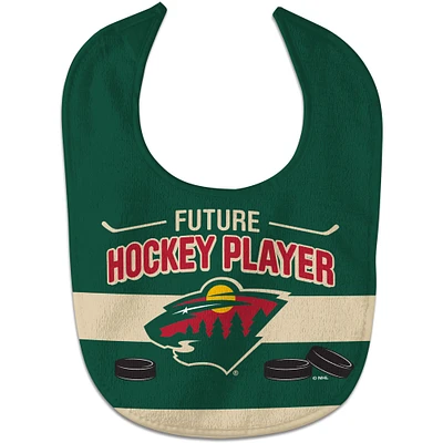 Newborn & Infant WinCraft Minnesota Wild Future Hockey Player All-Pro - Bib
