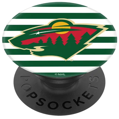 Minnesota Wild PopSockets Stripes Design PopGrip