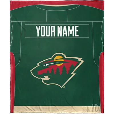 Minnesota Wild The Northwest Company 50'' x 60'' Personalized Silk Touch Sherpa Throw