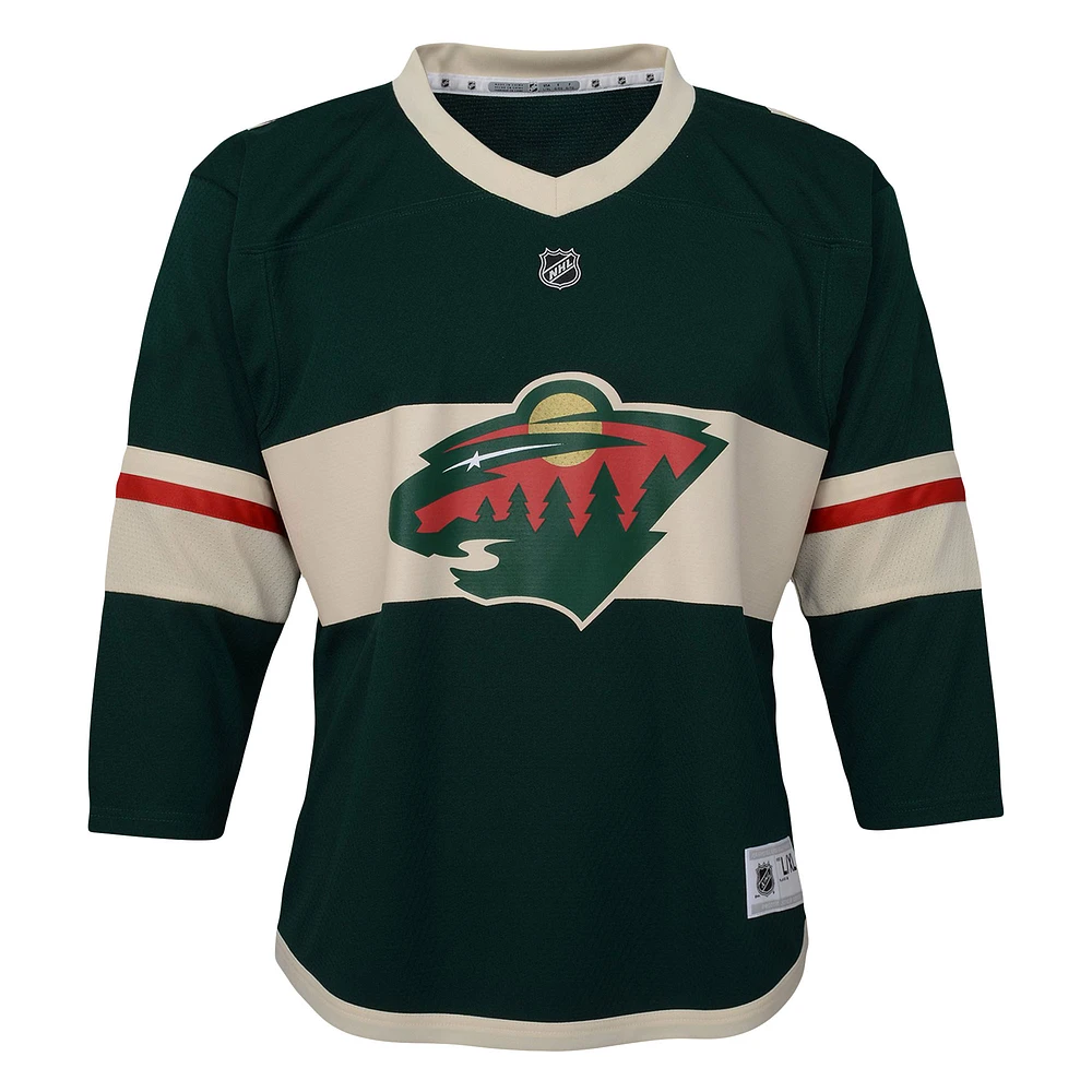 Tout-petit Marc-André Fleury Green Minnesota Wild Home Replica Player Jersey