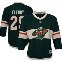 Tout-petit Marc-André Fleury Green Minnesota Wild Home Replica Player Jersey