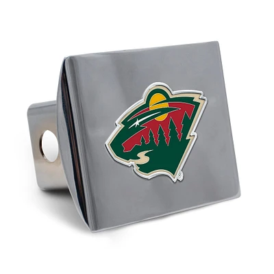 WinCraft Minnesota Wild Premium Metal Hitch Cover