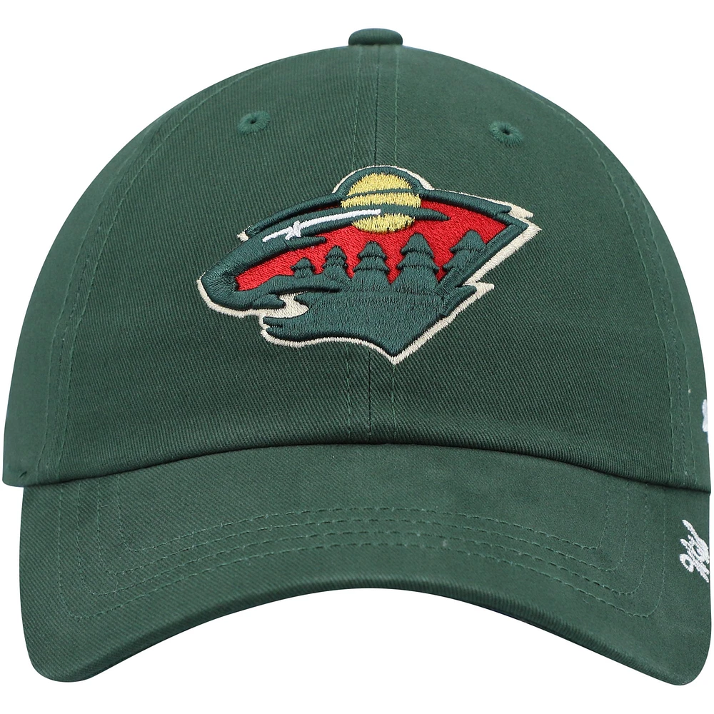 Casquette réglable '47 Green Minnesota Wild Miata Clean Up pour femme