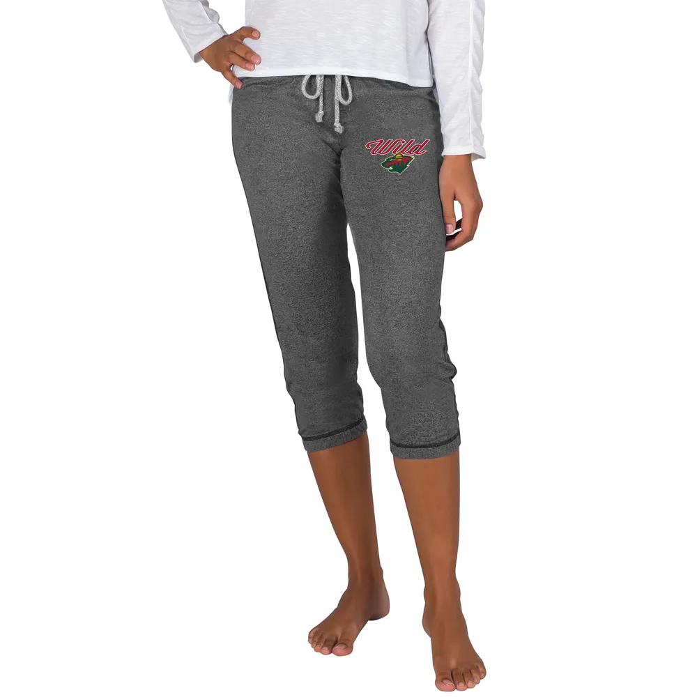 Women's Colorado Rockies Concepts Sport Charcoal Quest Knit Capri Pants