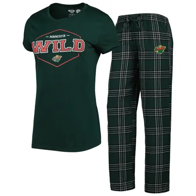 Men's Concepts Sport Green/Black New York Jets Badge Top & Pants Sleep Set