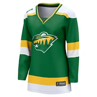 Women's Fanatics  Green Minnesota Wild Alternate Premier Breakaway Jersey