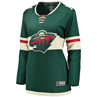 Women's Fanatics Green Minnesota Wild Breakaway Home Jersey