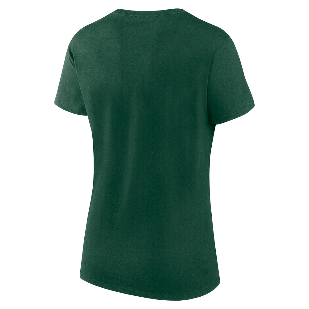T-shirt à manches courtes en coton pour femme Wild 0565 NHL Fanatics SU25 avec logo athlétique TEELADRIB 03TD-0565-2AP-TPQ #8