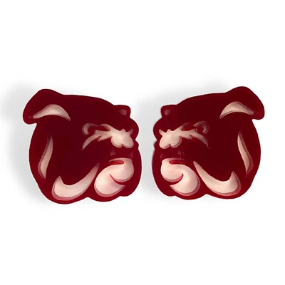Brianna Cannon Mississippi State Bulldogs Boucles d'oreilles à tige avec logo