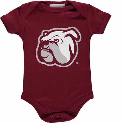 Infant Maroon Mississippi State Bulldogs Big Logo Bodysuit