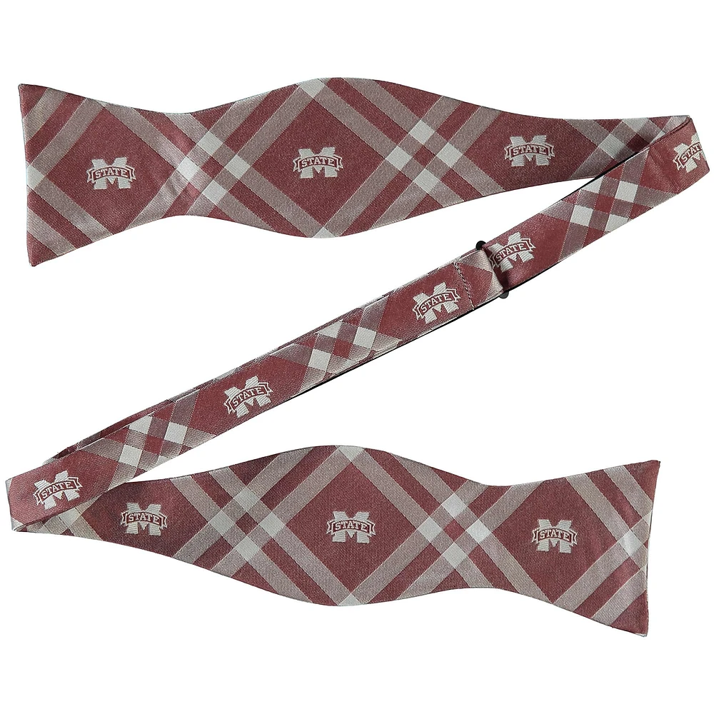 Maroon Mississippi State Bulldogs Rhodes Self-Tie Bow Tie