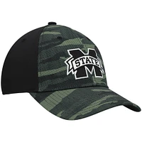 Men's adidas Camo Mississippi State Bulldogs Military Appreciation Primegreen Flex Hat