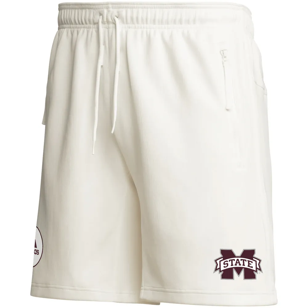 Short adidas Mississippi State Bulldogs Zero Dye AEROREADY crème pour homme