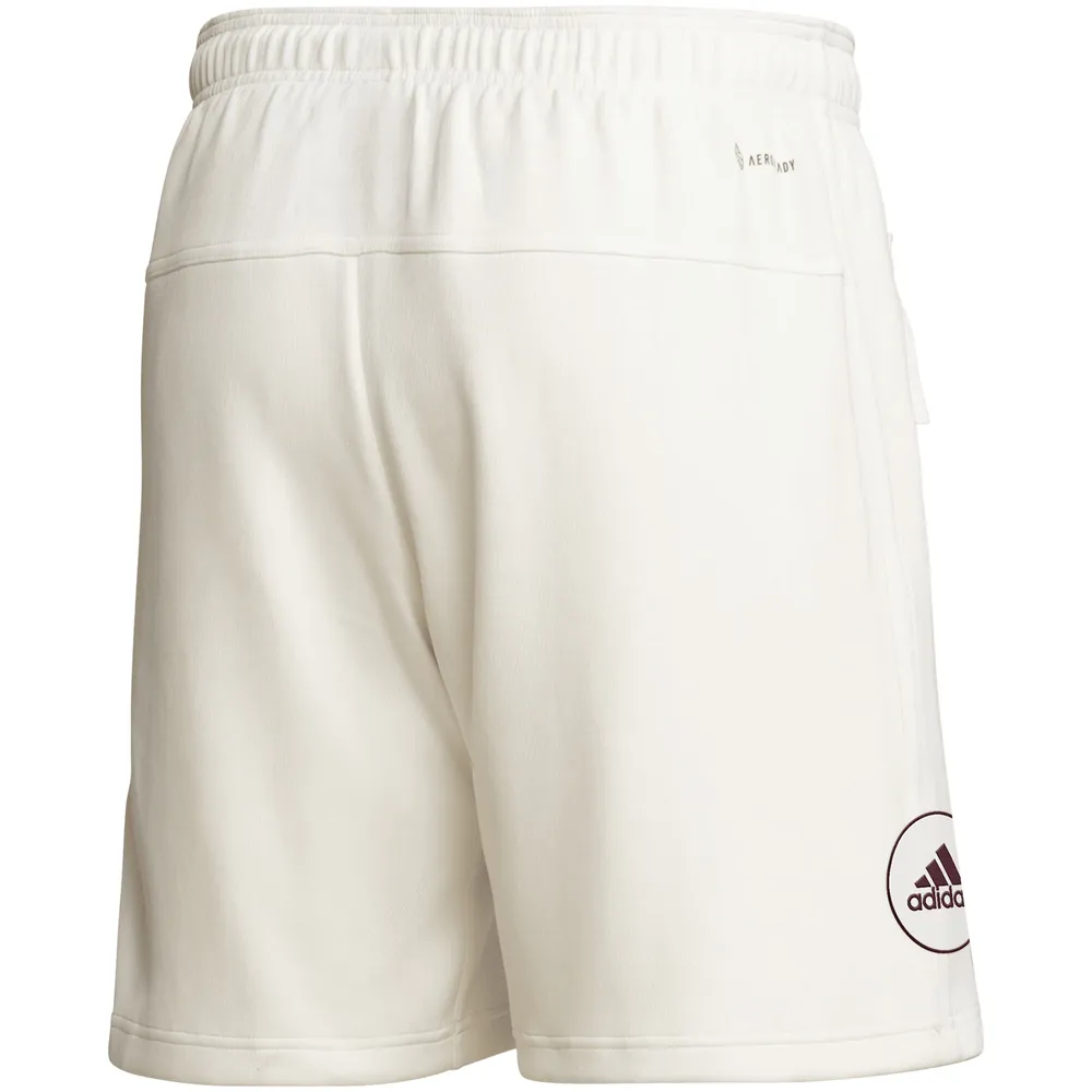 Short adidas Mississippi State Bulldogs Zero Dye AEROREADY crème pour homme