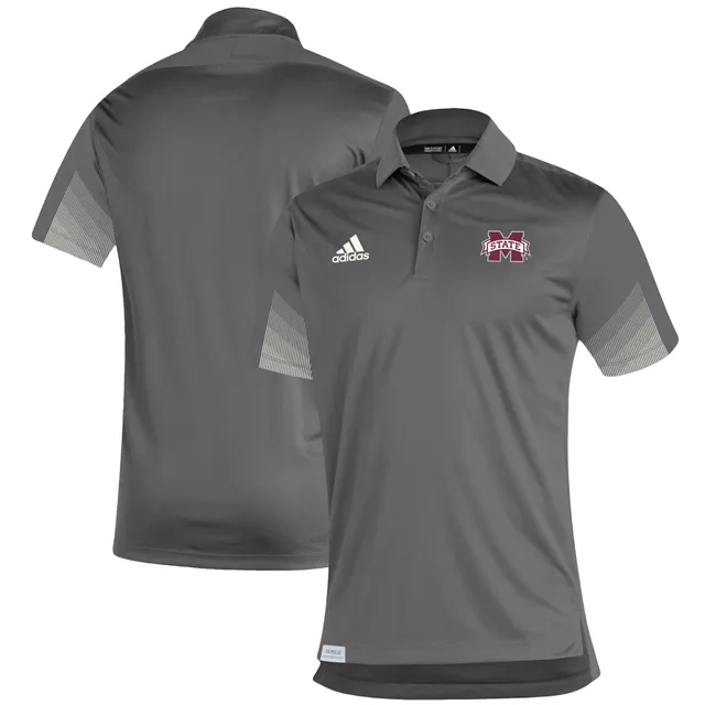 Adidas / Men's Louisville Cardinals White Primeblue Sideline Performance  Polo