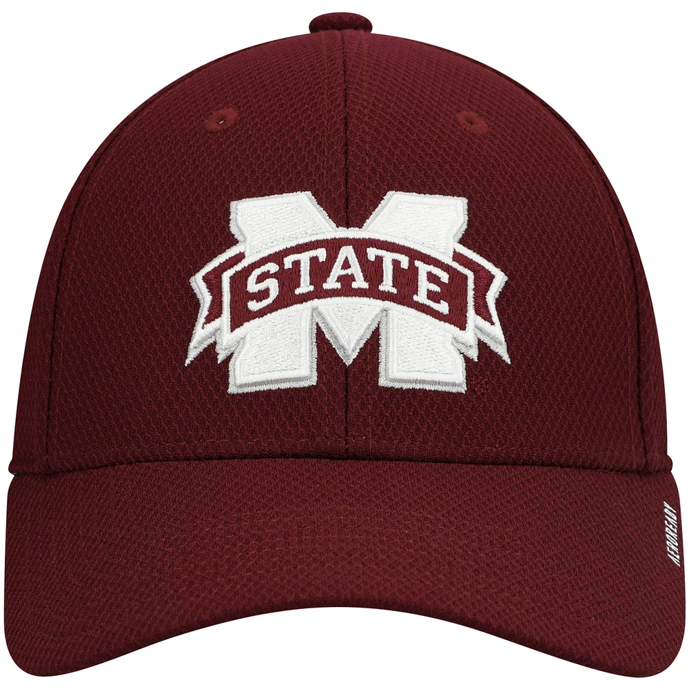 Men's adidas Maroon Mississippi State Bulldogs 2021 Sideline Coaches AEROREADY Flex Hat