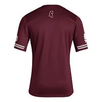 Men's adidas Maroon Mississippi State Bulldogs Reverse Retro Replica Baseball Jersey