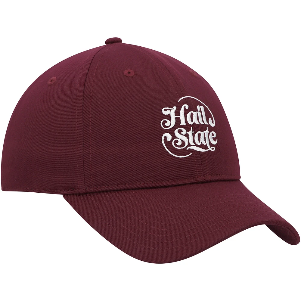 Casquette réglable ajustable adidas Mississippi State Bulldogs pour homme