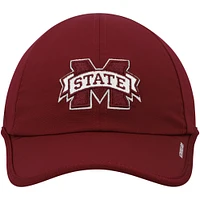 Men's adidas Maroon Mississippi State Bulldogs Superlite AEROREADY Adjustable Hat