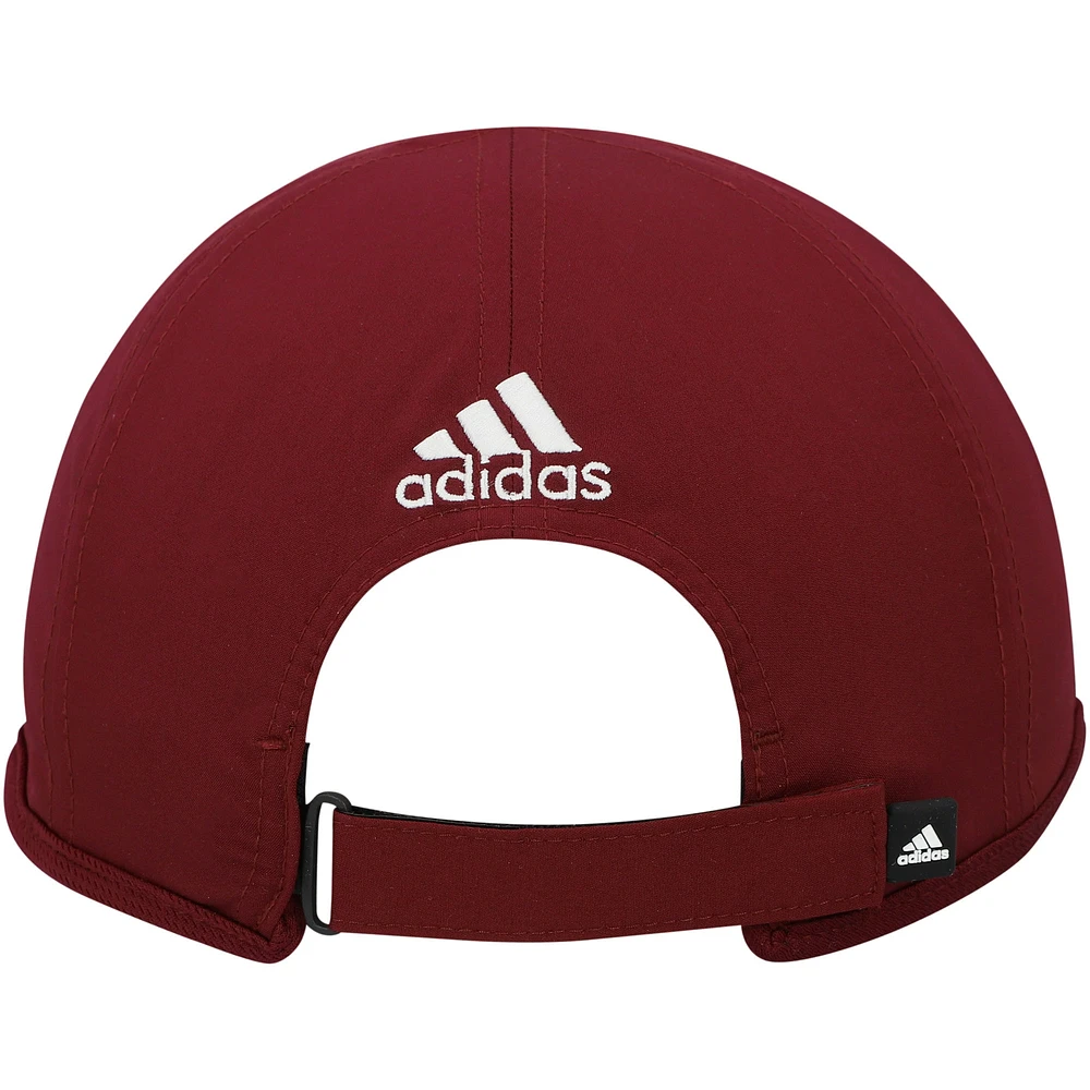 Men's adidas Maroon Mississippi State Bulldogs Superlite AEROREADY Adjustable Hat