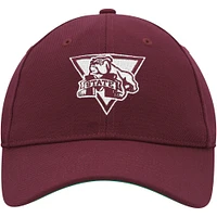 Casquette souple adidas Mississippi State Bulldogs Vault Flex pour homme