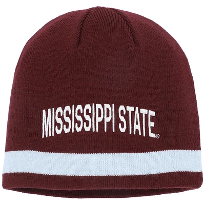 Men's adidas Maroon Mississippi State Bulldogs Wordmark Beanie