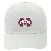 Chapeau réglable Ahead Natural Mississippi State Bulldogs Shawnut pour hommes