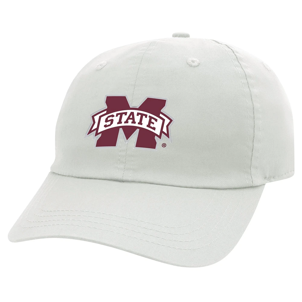 Chapeau réglable Ahead Natural Mississippi State Bulldogs Shawnut pour hommes