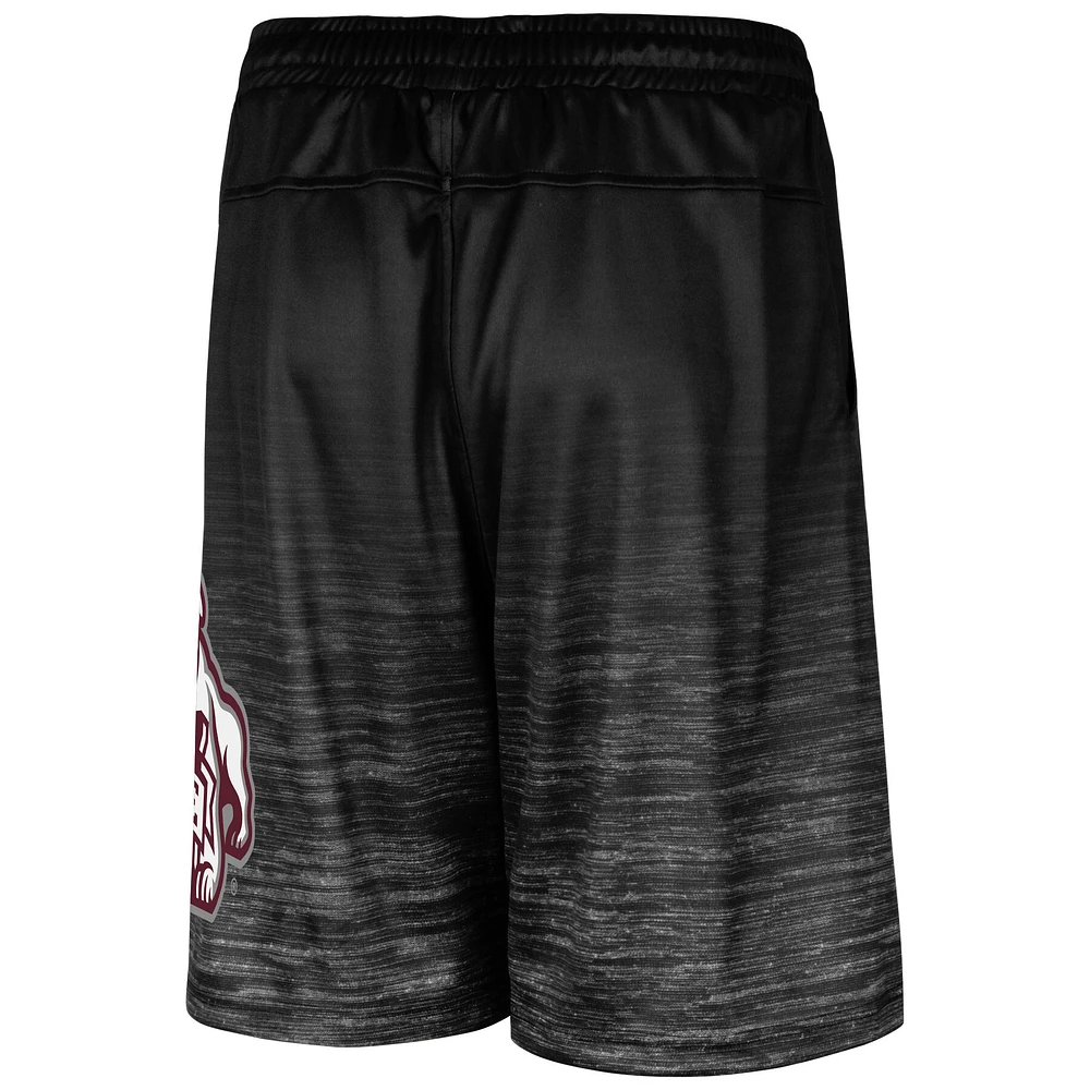Men's Colosseum Black Mississippi State Bulldogs Broski Shorts