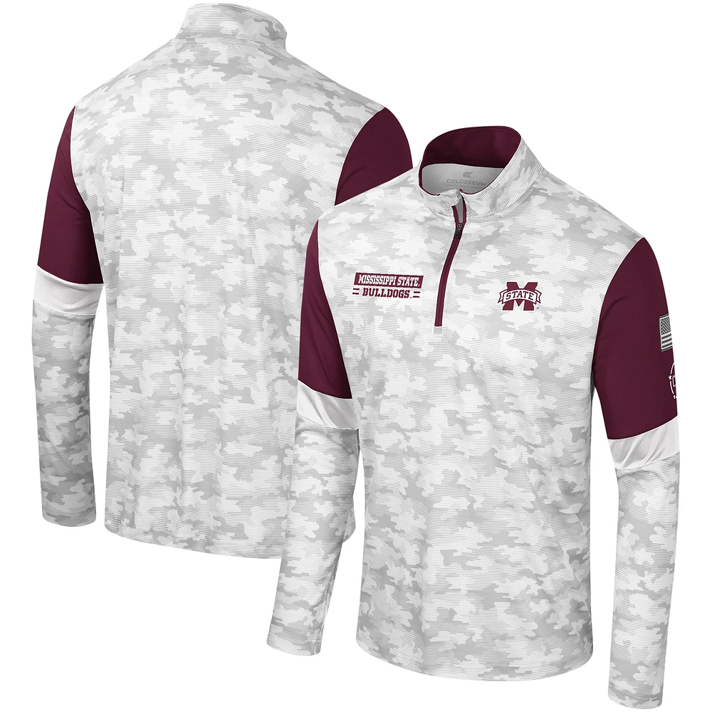 Coupe-vent Colosseum Camo Mississippi State Bulldogs OHT Military Appréciation Tomahawk pour hommes