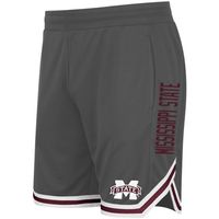 Men's Colosseum Charcoal Mississippi State Bulldogs Team Continuity Shorts