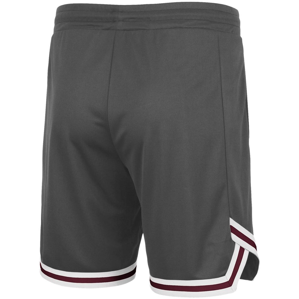 Men's Colosseum Charcoal Mississippi State Bulldogs Team Continuity Shorts