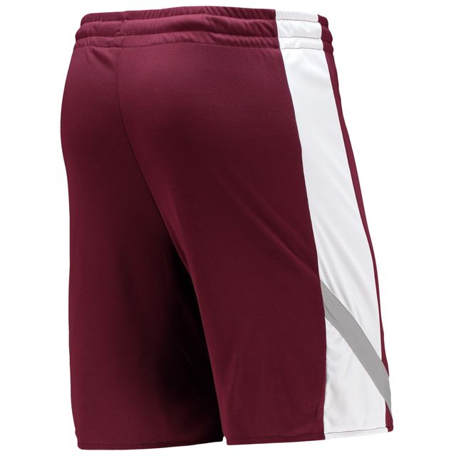 Short réversible homme Colosseum marron/blanc Mississippi State Bulldogs Am I Wrong