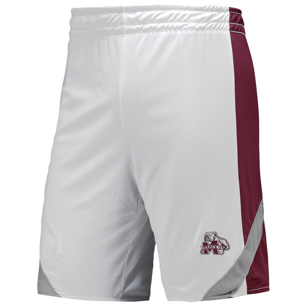 Men's Colosseum Maroon/White Mississippi State Bulldogs Am I Wrong Reversible Shorts