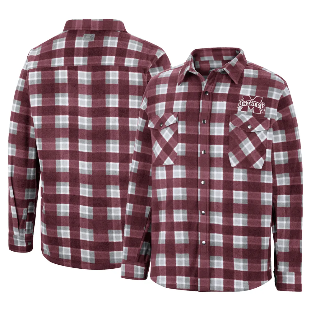 Veste Colosseum Mississippi State Bulldogs Ellis Full-Snap pour homme