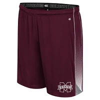 Short en ligne Colosseum marron Mississippi State Bulldogs pour hommes