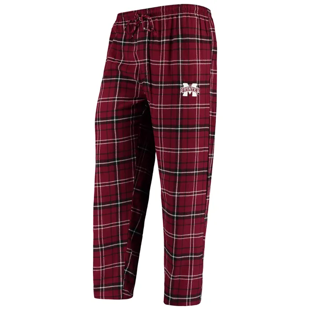 Lids Mississippi State Bulldogs Concepts Sport Women's Ultimate Flannel  Sleep Shorts - Maroon/Black