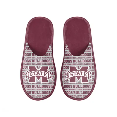 Mississippi State Bulldogs FOCO Scuff Logo Slide Slippers