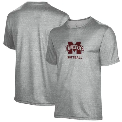Mississippi State Bulldogs Softball Name Drop T-Shirt - Gray