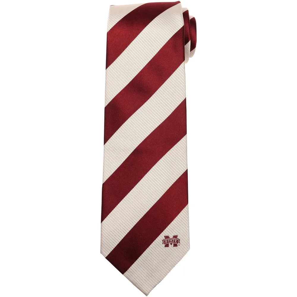 Mississippi State Bulldogs Regiment Woven Silk Tie