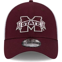 Men's New Era Maroon Mississippi State Bulldogs Neo 39THIRTY Flex Hat