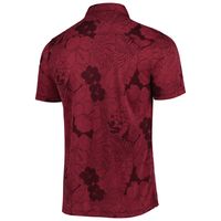 Men's Tommy Bahama Maroon Mississippi State Bulldogs Miramar Blooms Polo