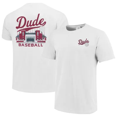 Mississippi State Bulldogs Dude Stadium Comfort Color T-Shirt - White