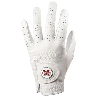 Mississippi State Bulldogs Golf Glove - White