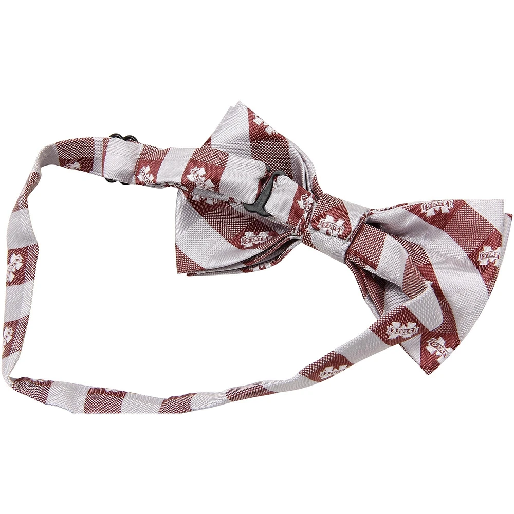 Mississippi State Bulldogs Check Bow Tie